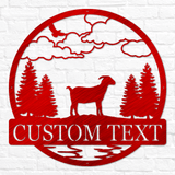 Goat Outdoor Monogram