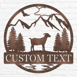 Goat Outdoor Monogram