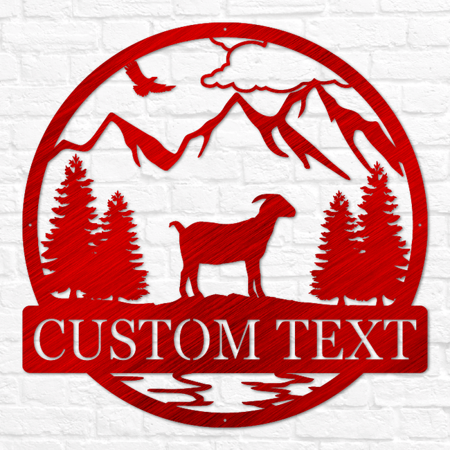 Goat Outdoor Monogram