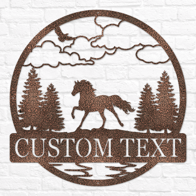 Horse Outdoor Monogram