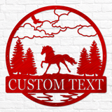 Horse Outdoor Monogram