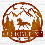 Horse Outdoor Monogram