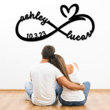 Infinity Heart Right Monogram