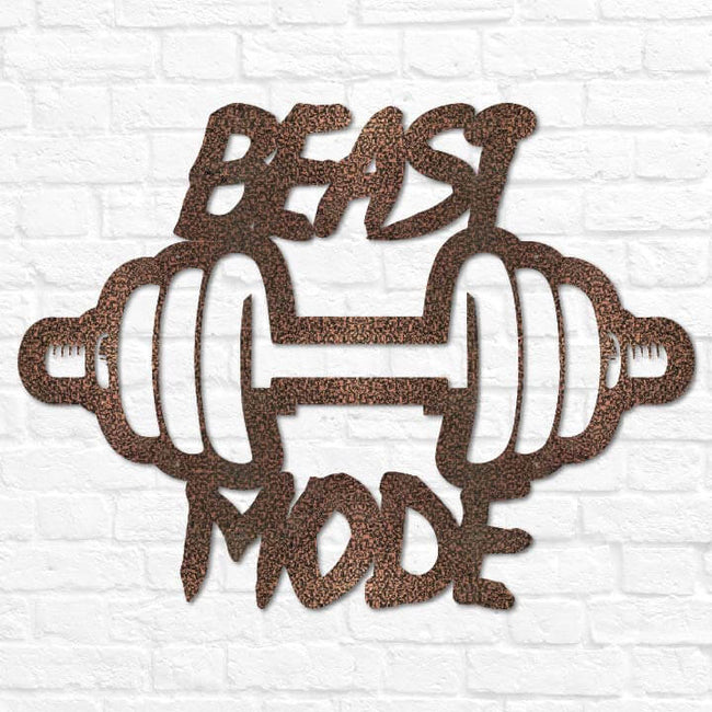 Beast Mode Gym Sign