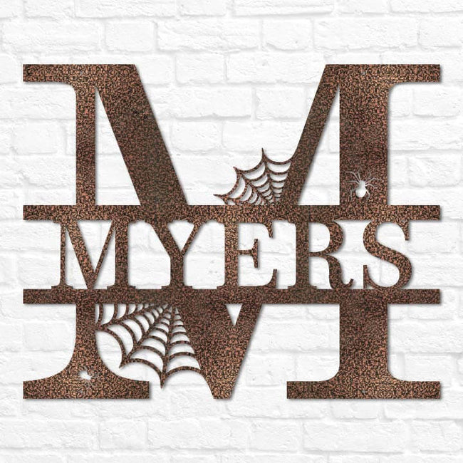 Halloween Split Monogram