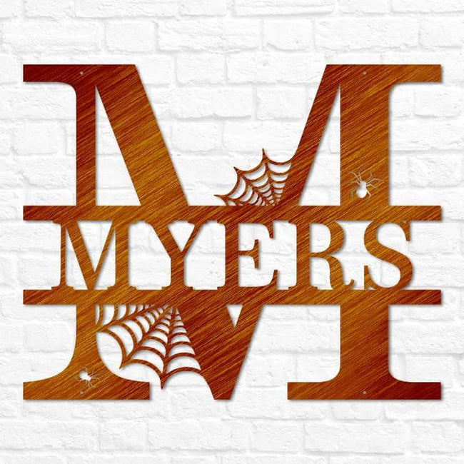 Halloween Split Monogram