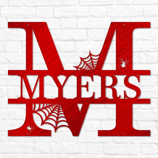 Halloween Split Monogram