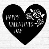 Happy Valentines Day Heart Flowers