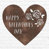 Happy Valentines Day Heart Flowers