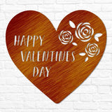 Happy Valentines Day Heart Flowers