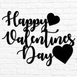 Happy Valentine's Day with Hearts