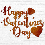 Happy Valentine's Day with Hearts