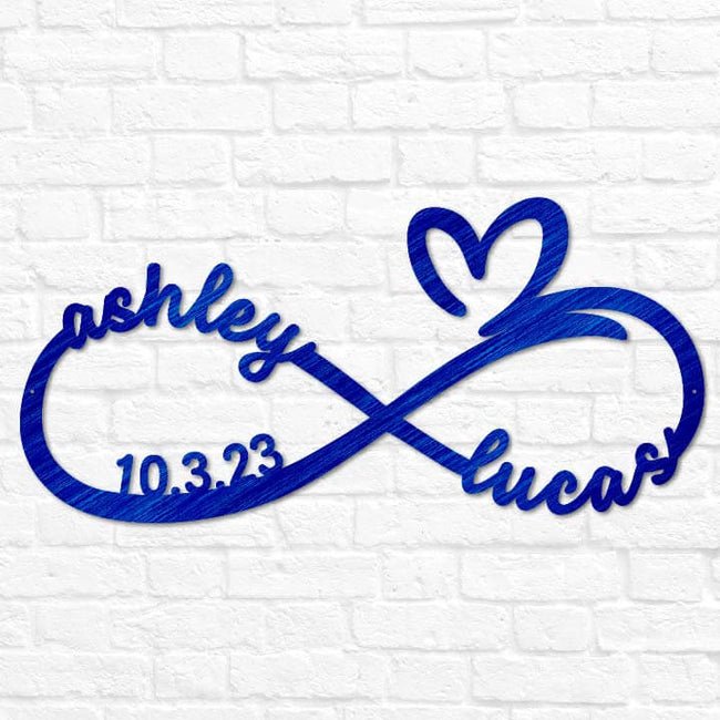 Infinity Heart Right Monogram