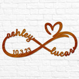 Infinity Heart Right Monogram