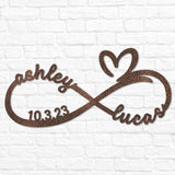 Infinity Heart Right Monogram