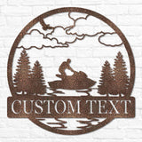 Jet Ski Outdoor Monogram