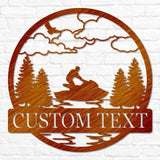 Jet Ski Outdoor Monogram