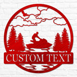 Jet Ski Outdoor Monogram