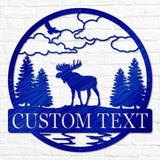 Moose Outdoor Monogram