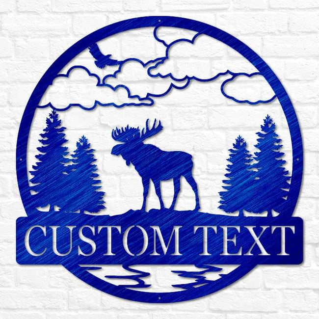 Moose Outdoor Monogram