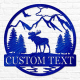 Moose Outdoor Monogram