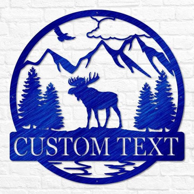 Moose Outdoor Monogram