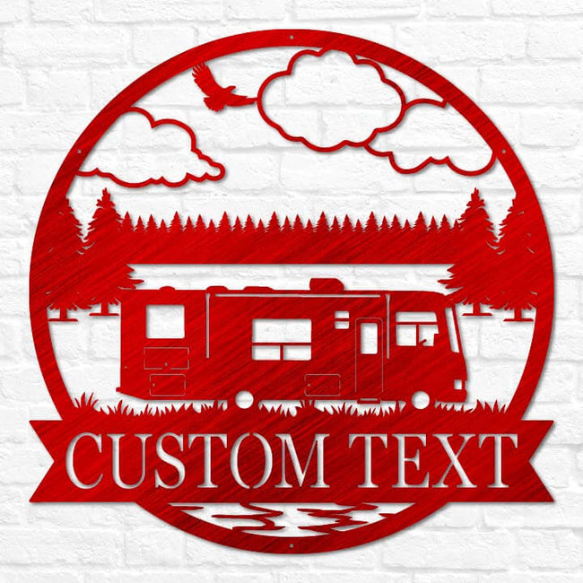 Motor Home RV Outdoor Monogram