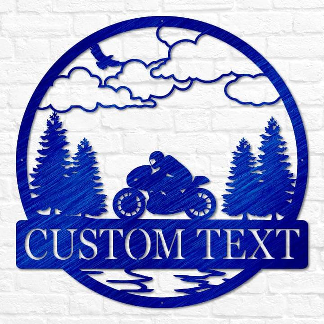 Sportbike Motorcyle Outdoor Monogram