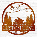 Sportbike Motorcyle Outdoor Monogram