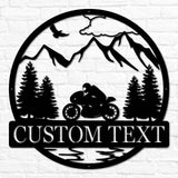 Sportbike Motorcyle Outdoor Monogram