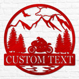 Sportbike Motorcyle Outdoor Monogram