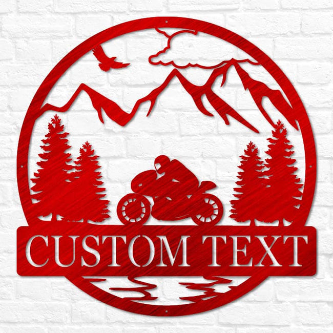 Sportbike Motorcyle Outdoor Monogram