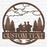 Motorcyle Tour Bike Outdoor Monogram