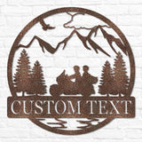 Motorcyle Tour Bike Outdoor Monogram