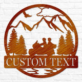 Motorcyle Tour Bike Outdoor Monogram