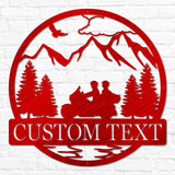 Motorcyle Tour Bike Outdoor Monogram