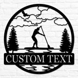 Paddle Board Outdoor Monogram