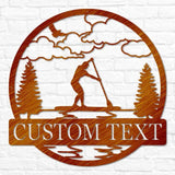 Paddle Board Outdoor Monogram