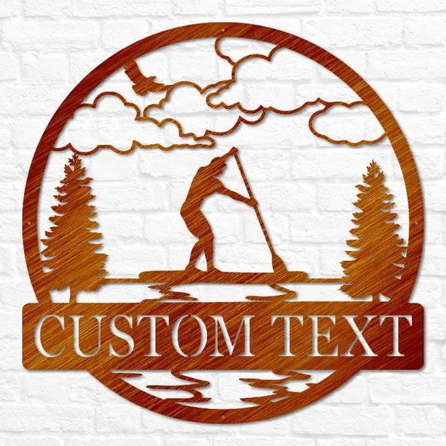 Paddle Board Outdoor Monogram