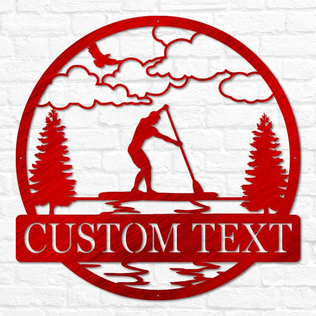 Paddle Board Outdoor Monogram