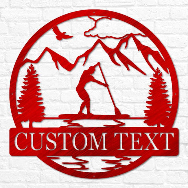 Paddle Board Outdoor Monogram