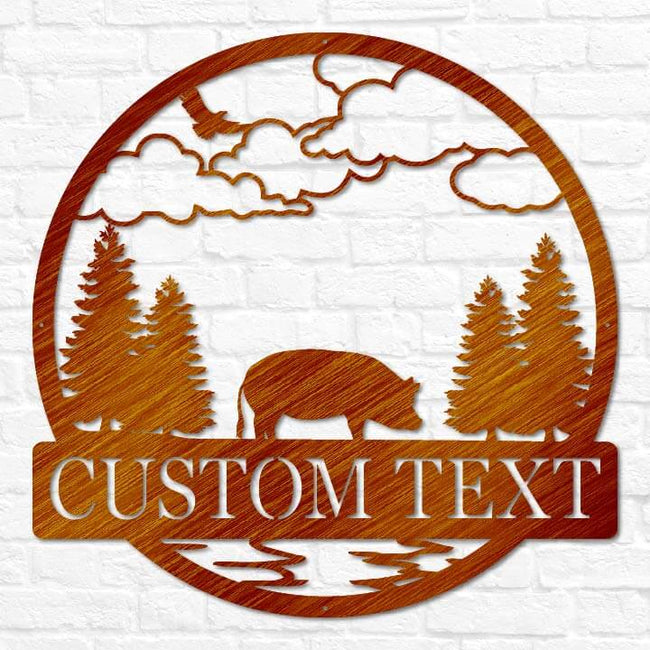 Pig Outdoor Monogram