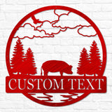 Pig Outdoor Monogram