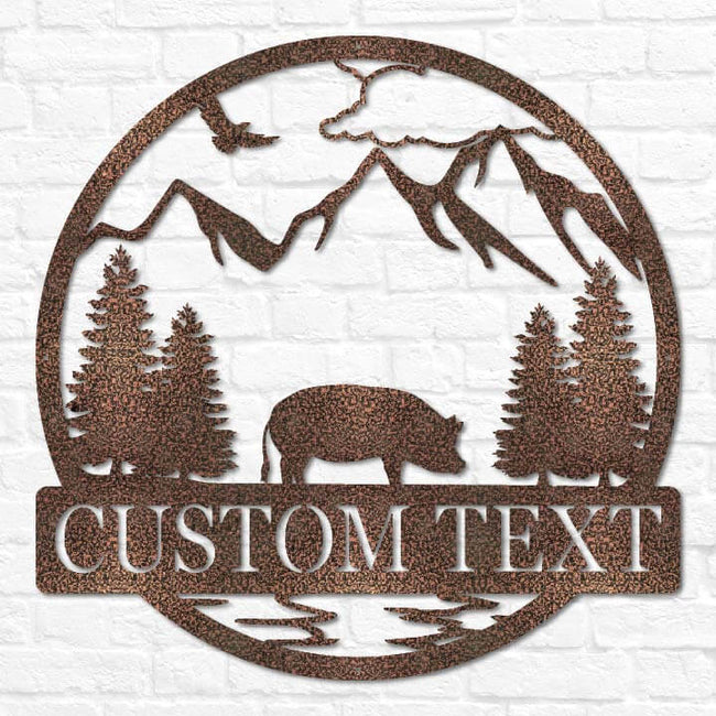 Pig Outdoor Monogram