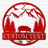 Pig Outdoor Monogram