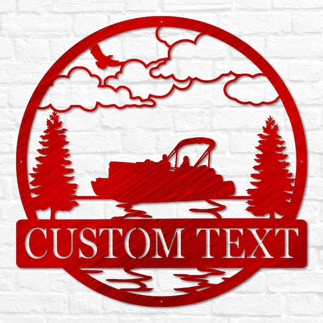 Pontoon Outdoor Monogram