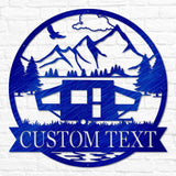 Pop Up Camper Outdoor Monogram