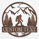 Sasquatch Outdoor Monogram