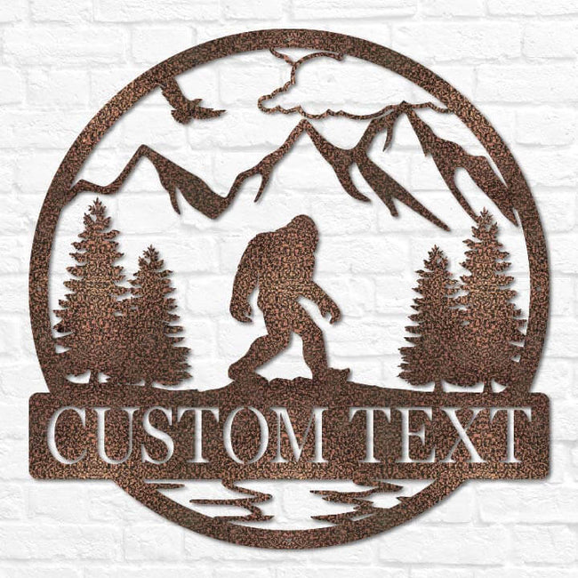 Sasquatch Outdoor Monogram