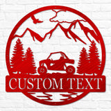 Side by Side Outdoor Monogram